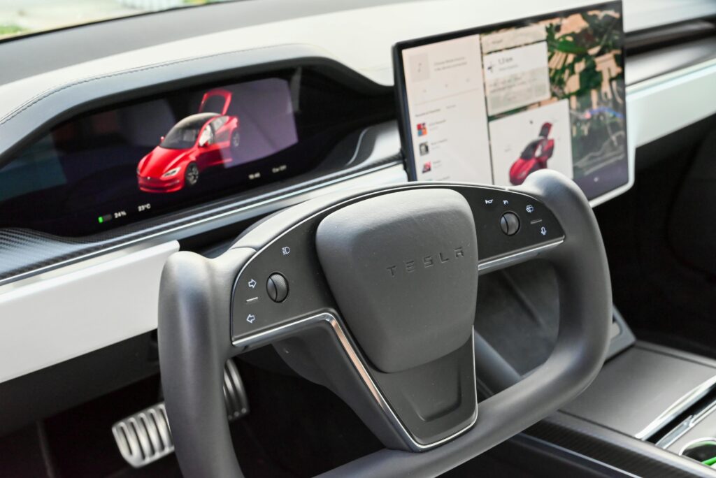 intérieur automobile de nouvelle génération.